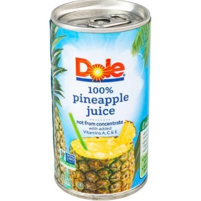 Pineapple Juice.