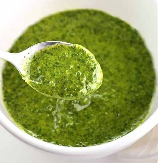 Cilantro Sauce.