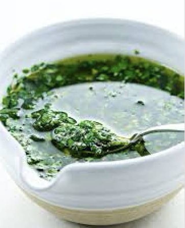 Chimichurri Sauce.