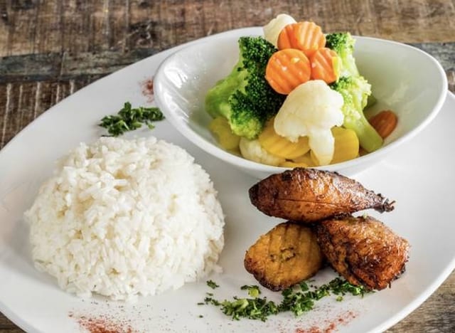 Vegetarian Combination Lunch.