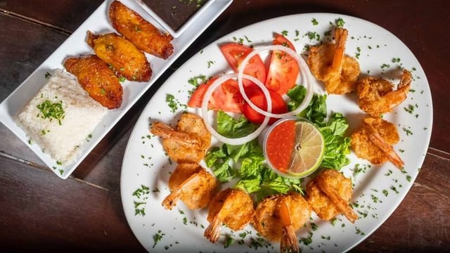 Breaded Shrimp.