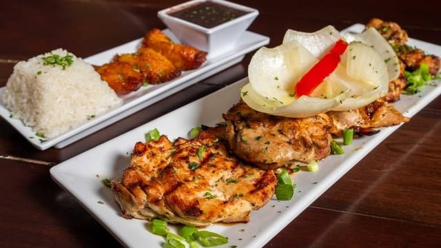 Cuban Chicken Lunch.