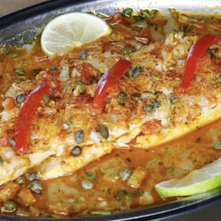 Pescado Diana Dinner