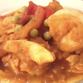 Shrimp And Chicken in Creole Sauce